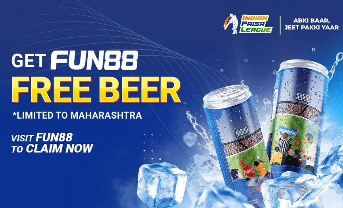 FUN88 Free Beer (Limited to Maharashtra)