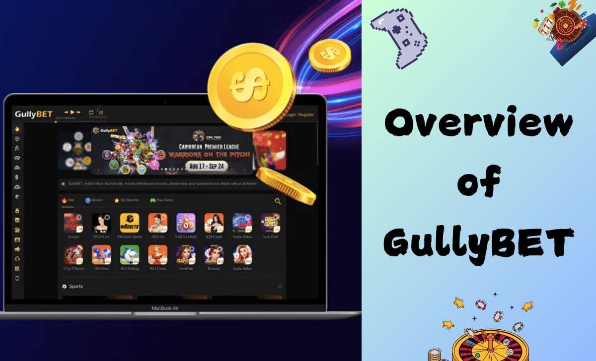 GullyBET is a diverse online betting platform